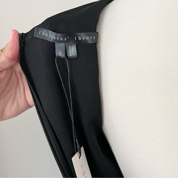 THEYSKENS' THEORY Darisa Silk Dress 2/36 - Picture 6 of 11